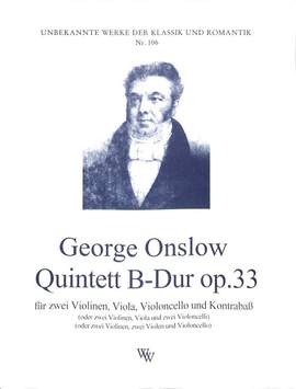 Onslow, G: Quintett B-Dur op 33