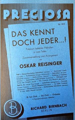 Reisinger, O: Das kennt doch jeder