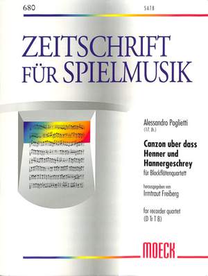 Poglietti, A: Canzon uber dass Henner und Hannergeschrey