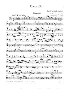 Beethoven, L v: Konzert 1 C-Dur op 15