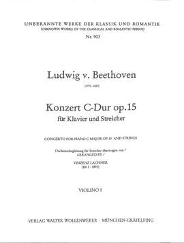 Beethoven, L v: Konzert 1 C-Dur op 15