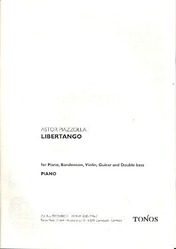 Piazzolla, A: Libertango