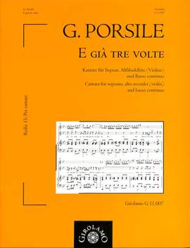 Porsile, G: E gia tre volte