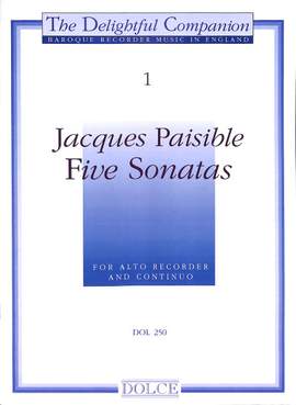 Paisible, J: 5 Sonaten 1