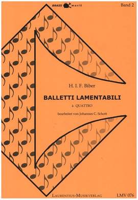 Biber, H I F: Balletti lamentabili a quattro