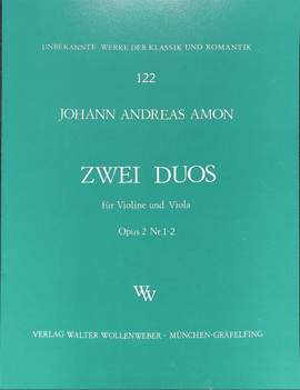 Amon, J A: Duos op 2/1 + 2/2 122