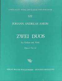 Amon, J A: Duos op 2/1 + 2/2 122