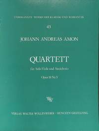 Amon, J A: Quartett op 18/3