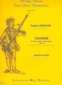 Jancourt, E: Cavatine op 60