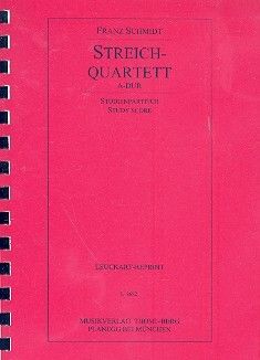 Schmidt, F: Quartett A-Dur