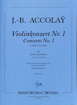 Accolay, J B: Konzert 1 a-moll