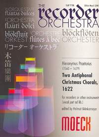 Praetorius, H: 2 antiphonal christmas chorals