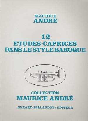 ANDRE, M: 12 Etudes Caprices