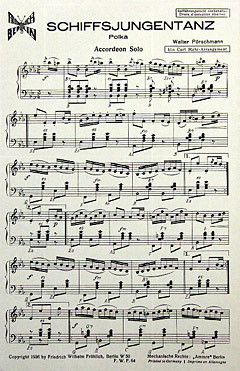 Poerschmann, W: Schiffsjungentanz