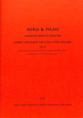 Rossetti, F A: Concerto 3 Es-Dur