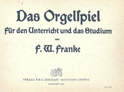 Das Orgelspiel