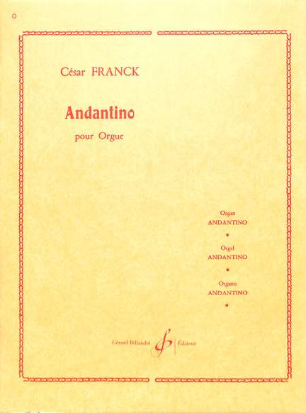 Franck, C: Andantino