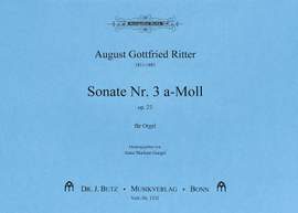 Ritter, A G: Sonate 3 a-moll op 23 A minor Op. 23
