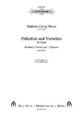 Monn, G M: Präludien + Versetten