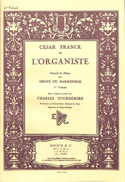 Franck, C: L'organiste 1