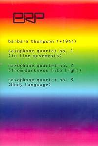 Thompson, B: Saxophone Quartet 1 2 3