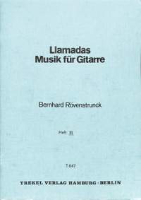 Rövenstrunck, B: Llamadas 3 Musik für Gitarre