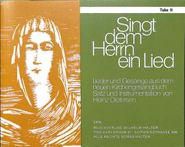 Dietersen, H: Singt dem Herrn ein Lied