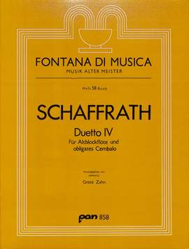 Schaffrath, C: Duetto 4 58