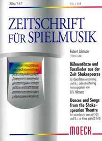 Johnson, R: Bühnentänze + Tanzlieder aus der