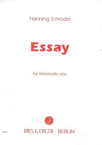 Schroeder, H: Essay