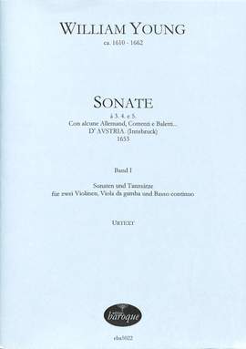 Young, W: Sonate a 3 4 e 5 Bd 1