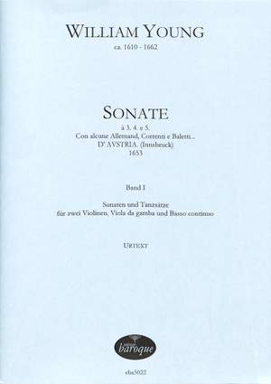 Young, W: Sonate a 3 4 e 5 Bd 1