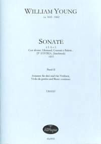 Young, W: Sonate a 3 4 e 5 Bd 2