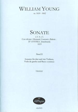 Young, W: Sonate a 3 4 e 5 Bd 2