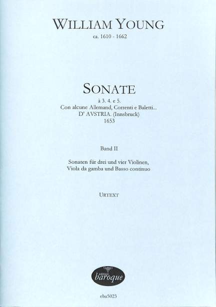 Young, W: Sonate a 3 4 e 5 Bd 2