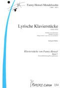 Hensel, F: Lyrische Klavierstücke