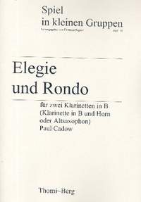 Cadow, P: Elegie + Rondo