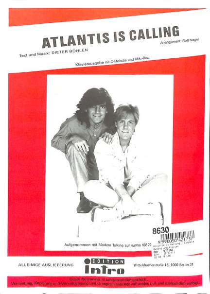 Modern Talking: Atlantis is calling