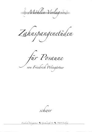 Weingärtner, F: Zahnspangenetüden 3 3