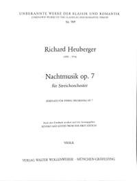 Heuberger, R F J: Nachtmusik op 7