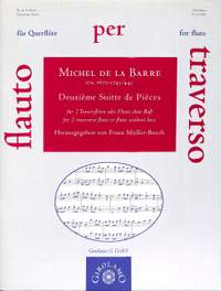 Barre, M d l: Deuxieme Suite de pieces (Suite 2)