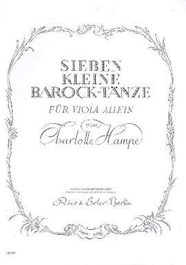 Hampe, C: 7 kleine Barocktänze