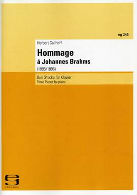 Callhoff, H: Hommage a Johannes Brahms