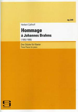 Callhoff, H: Hommage a Johannes Brahms