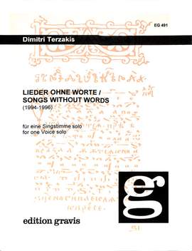 Terzakis, D: Lieder ohne Worte