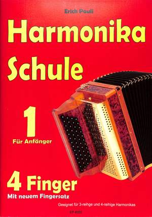 Pauli, E: Harmonikaschule 1 - 4 Fingersystem