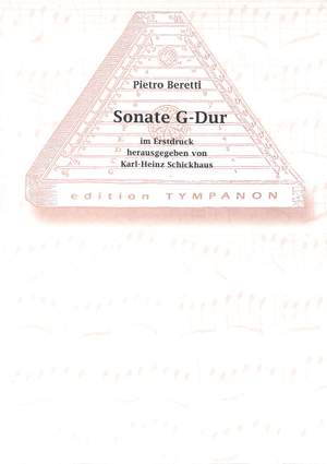 Beretti, P: Sonate G-Dur
