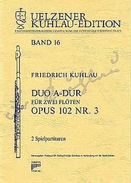 Kuhlau, F: Duo A-Dur op 102/3 16