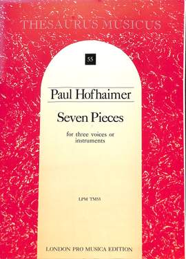Hofhaimer, P: 7 Pieces 55