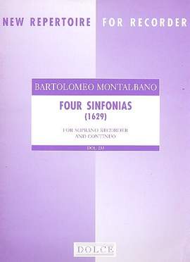 Montalbano, B: 4 Sinfonias